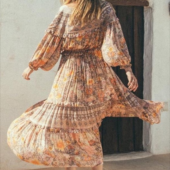 SPELL & THE GYPSY AMETHYST GOWN BLUSH SIZE XXL - Picture 2 of 15